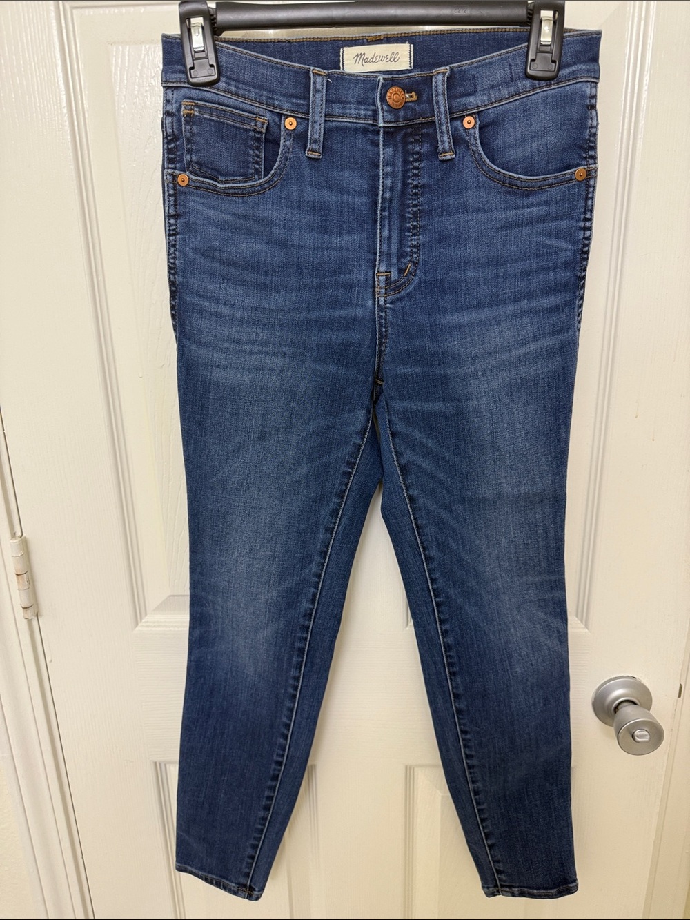 Madewell Women's Skinny Jeans in Dark Indigo